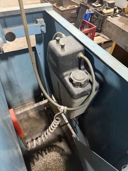 USED ROLL-IN MODEL TF1420 14" X 20" VERTICAL TILT FRAME BANDSAW