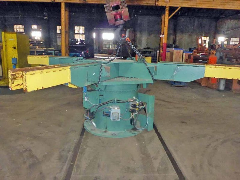 20,000# x 54" Coiltech 4 Arm Turnstile