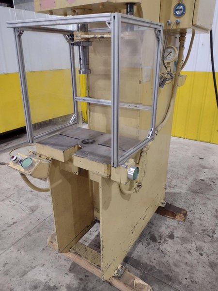 8 TON GREENERD MODEL #HC-8-3 C FRAME HYDRAULIC PRESS 12" STROKE: STOCK #21760