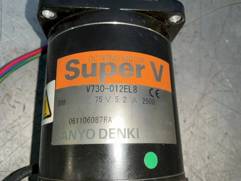 Super V  5.2 Amps  Dc Servo Motor  - V730-012el8