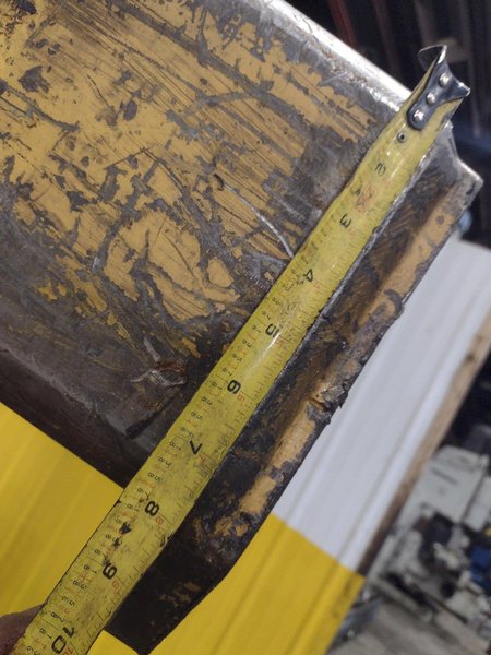 7,000 LBS (3.5 TON) X 70" X 63" MODEL FC JS-70 CALDWELL FORKLIFT CLIP-ON BOOM: STOCK #23563