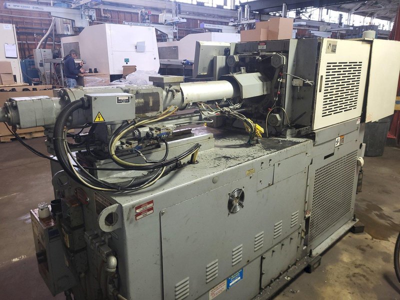 Nissei Used NS40-5A Injection Molding Machine, 44 US Ton, 2.2 oz., 460V, yr. 2004/05 (2) Available