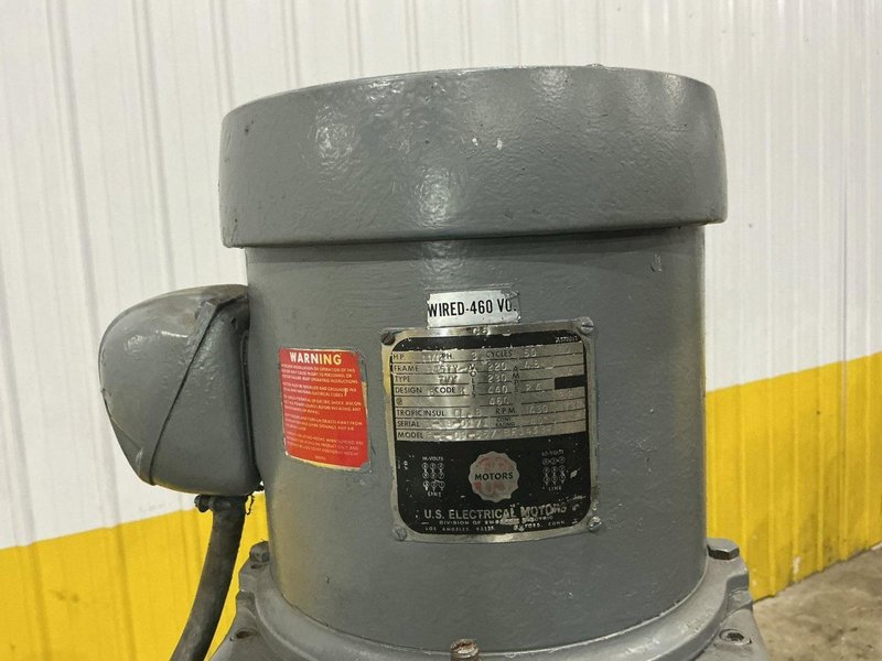 1.5 HP BRIDGEPORT TAM TYPE KNEE MILL: YOBRO #25983