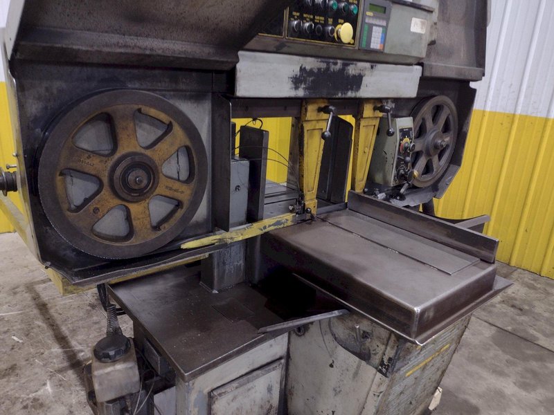 16" X 20" HYD MECH MODEL #S-23A SWIVEL MITRE HORIZONTAL AUTOMATIC BANDSAW: YOBRO #23905