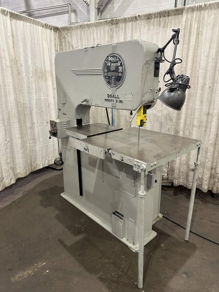 36" DOALL VERTICAL BAND SAW MODEL # V-36 BAND:  STOCK #77638