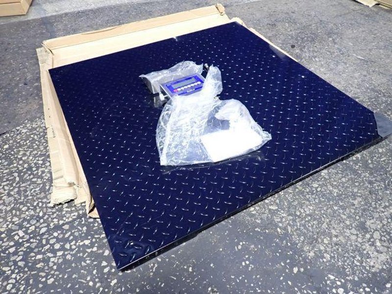 Industrial Scales 5000 Lbs / 48" X 48" Digital Floor Scale  - Lp760-4x4
