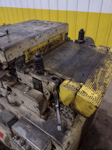 12" X .093" LITTELL MODEL #418-7PDL 7 ROLL MOTORIZED COIL STRIP STRAIGHTENER: YOBRO #24942