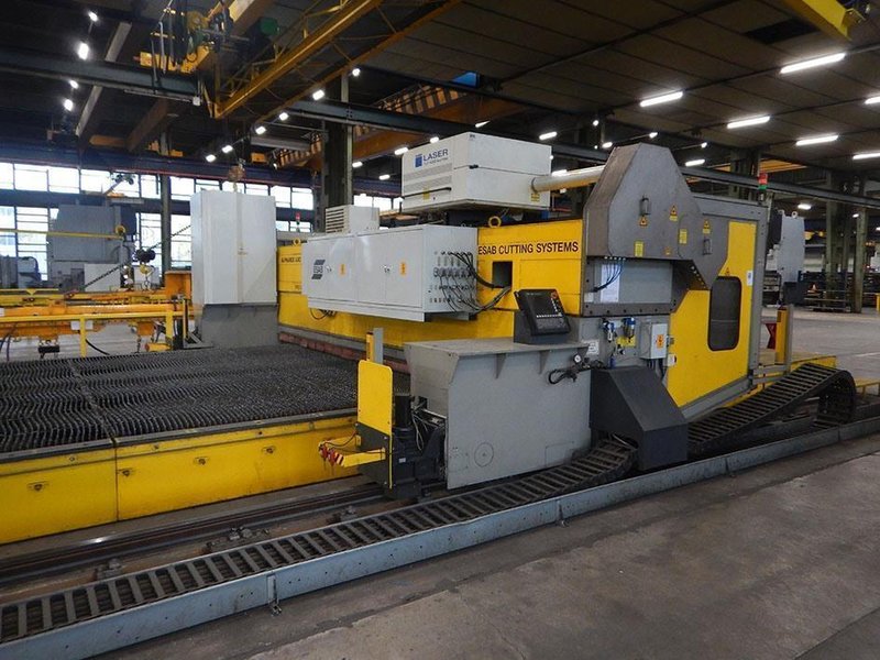 Esab - Trumpf Heavy Duty bevelcut laser 24 x 6,3 meter