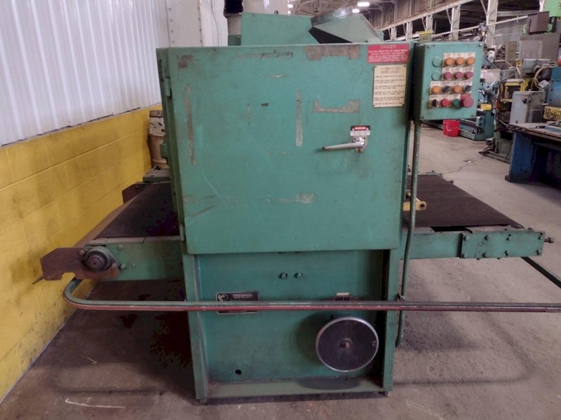 42" X 50 HP TIMESAVER MODEL #343-1SG  SLAG GRINDER BELT SANDER WITH HAMMOND DUST COLLECTOR: STOCK #17009
