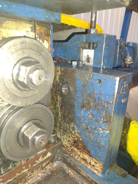 1/4" PATTERSON MODEL #1975 WIRE STRAIGHTENER &amp; CUTOFF MACHINE: STOCK #16362