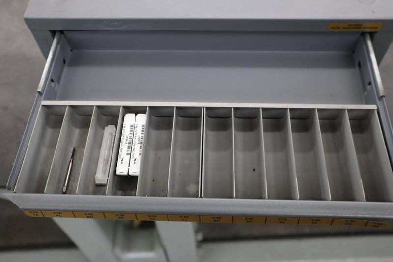 Huot Drill Index, Taps - 5 Drawer- Auction Item