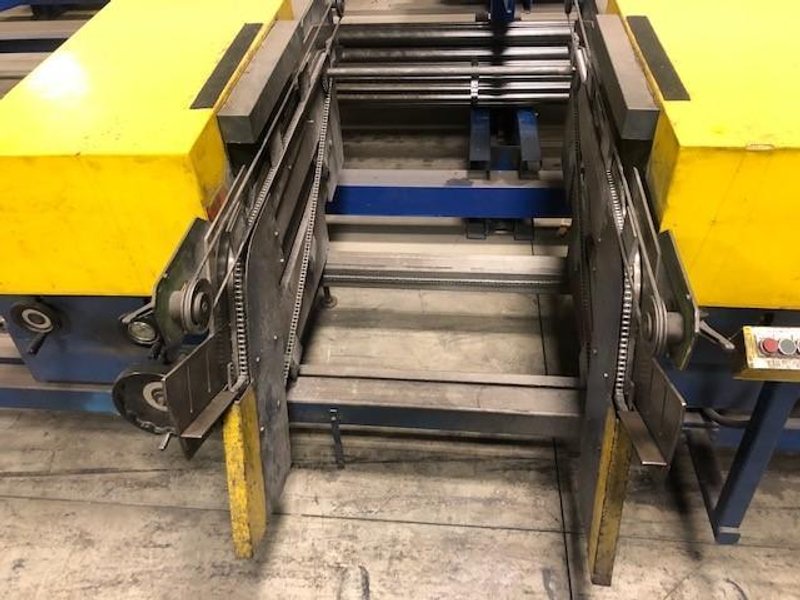 4" X 10' BURRMASTER DOUBLE END TUBE DEBURRING MACHINE STOCK# 2483