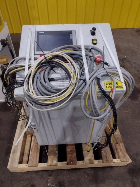 200 TON AMD 4-POST TIE-ROD FRAME HEAVY DUTY HYDRAULIC PRESS &amp; MULTI-PRESSURE HYDRAULIC UNIT: STOCK #19452