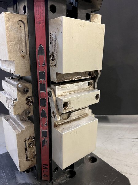 Chick ML4B08 Aluminum Workholding Vise Tombstone | 12" Base | 3x 4" Vices