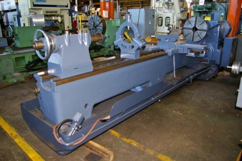 27"/45" X 138" BINNS &amp; BERRY ENGINE LATHE. STOCK # 0680624