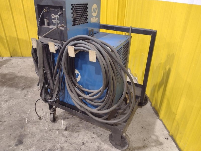 MILLER MODEL #SYNCROWAVE 250 AC/DC WELDER &amp; RADIATOR-1 CHILLER: YOBRO #24819