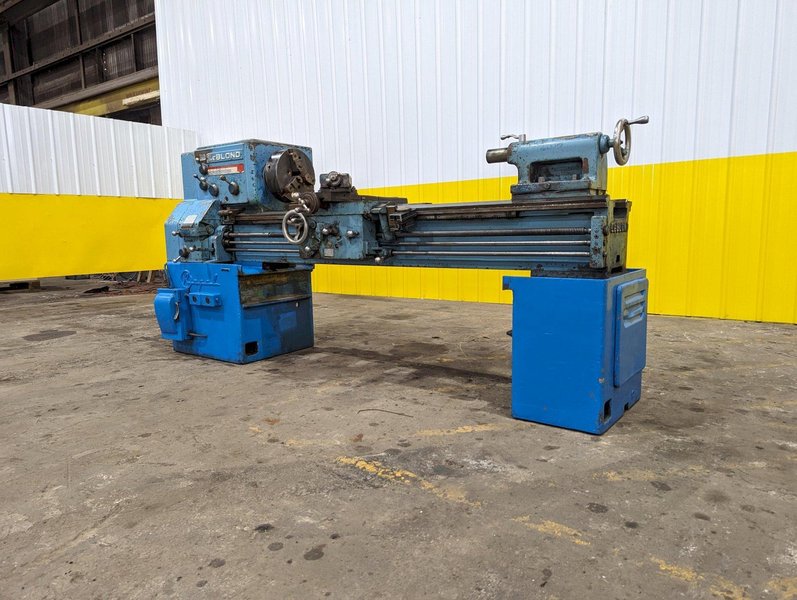 17" x 54" LEBLOND MODEL #3D REGAL ENGINE LATHE, 1.75" HOLE: STOCK #20405