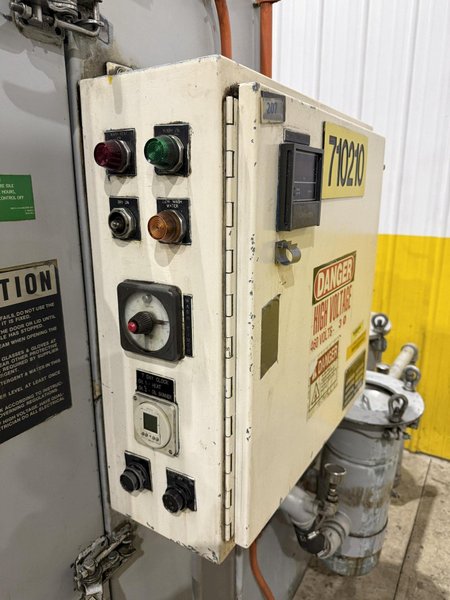 40" X 40" BETTER ENGINEERING MODEL #F-4000-P HEATED CABINET ROTARY TURNTABLE PARTS WASHER: YOBRO #24054
