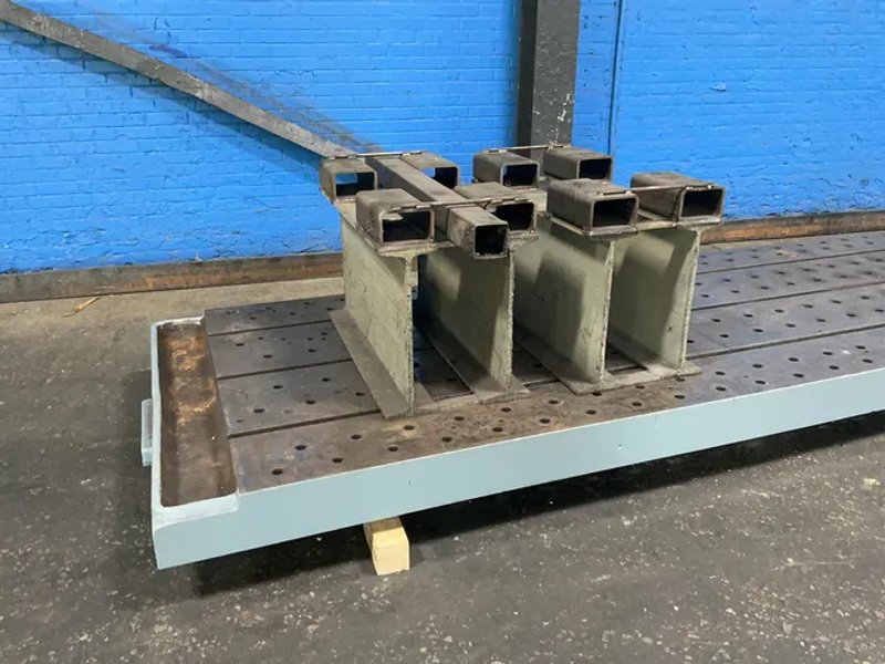 54” X 244”  T-slotted Table