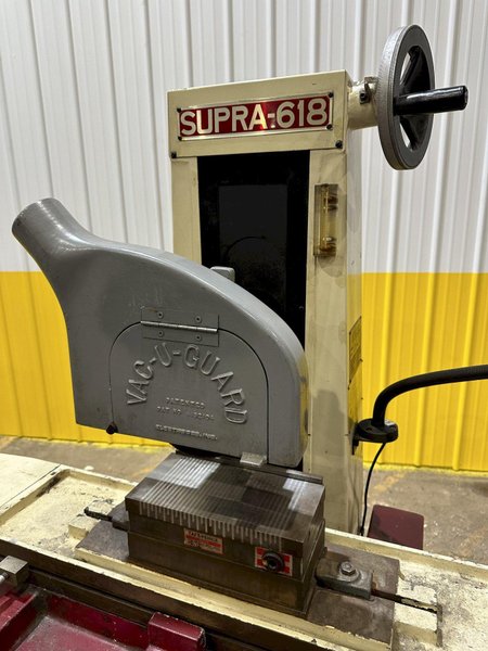 6" X 18" ACER MODEL #SUPRA-618 HAND FEED SURFACE GRINDER: STOCK #19878