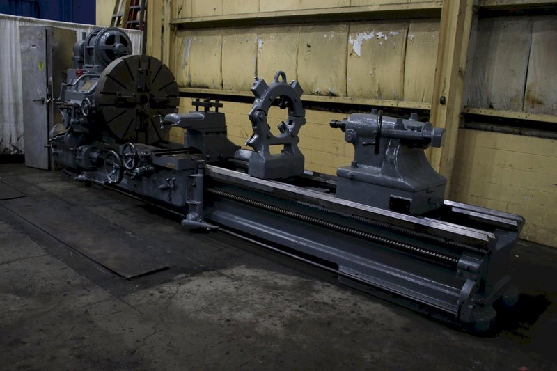 50" X 156" AMERICAN ENGINE LATHE: STOCK #73979