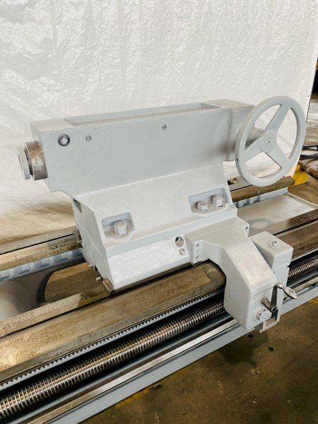 44" X 396" TOS MODEL #SU100 HEAVY DUTY ENGINE LATHE. STOCK # 0848121