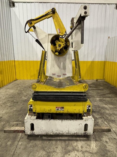 15,000 LBS X 24" COE MODEL #CPR-PO-15024  COIL REEL UNCOILER W/ COIL CAR: STOCK #23435