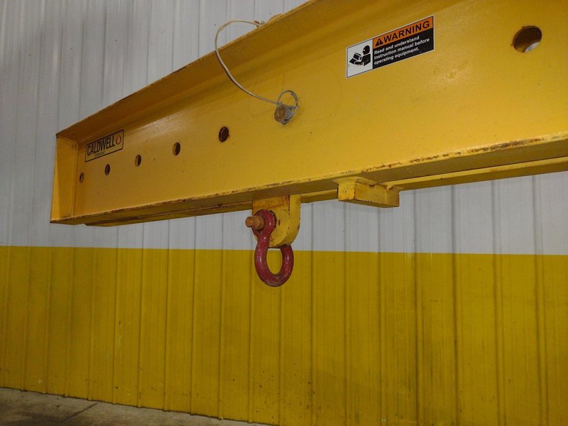 10,000 LBS X 128" X 10" CALDWELL MODEL #17-5-10 SPREADER BAR: YOBRO #24577