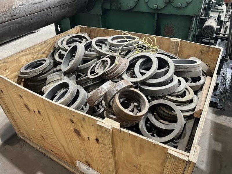 48" x .312" x 30,000# Loopco Slitting Line w/3 Heads Stock # 14255
