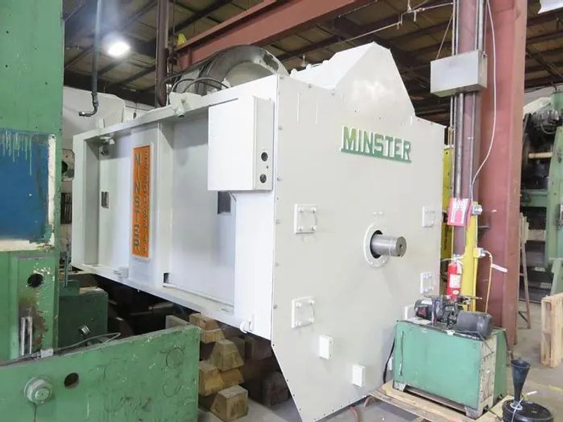 MINSTER 800 TON SSDC PRESS, s/n 24296, STOCK #13365J