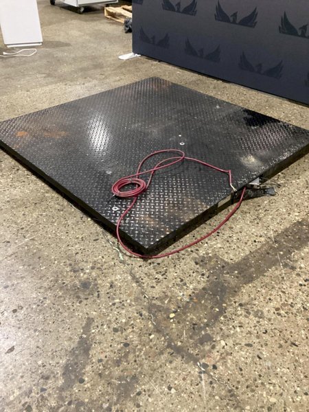 RICE LAKE 5x5HP-10K ELECTRONIC SCALE 10,000lb CAPACITY