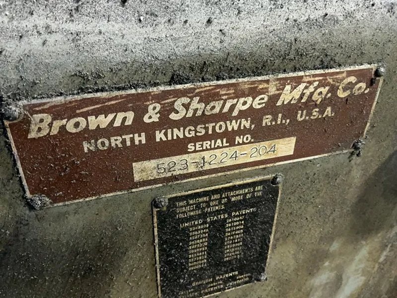 Brown &amp; Sharpe 12” X 24” Surface Grinder  - 1224 Micromaster