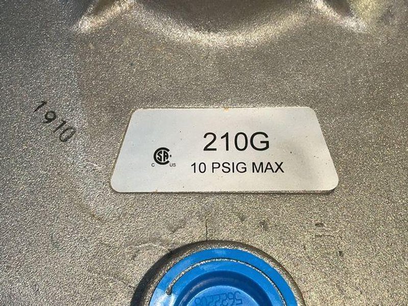 Maxitrol 2-12" 10psig Max Gas Pressure Regulator - 210g-2020-0006