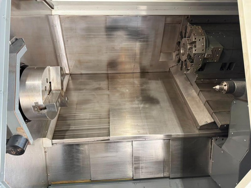 Haas SL-40 CNC Turning Center – 15″ Chuck, Tailstock Lathe