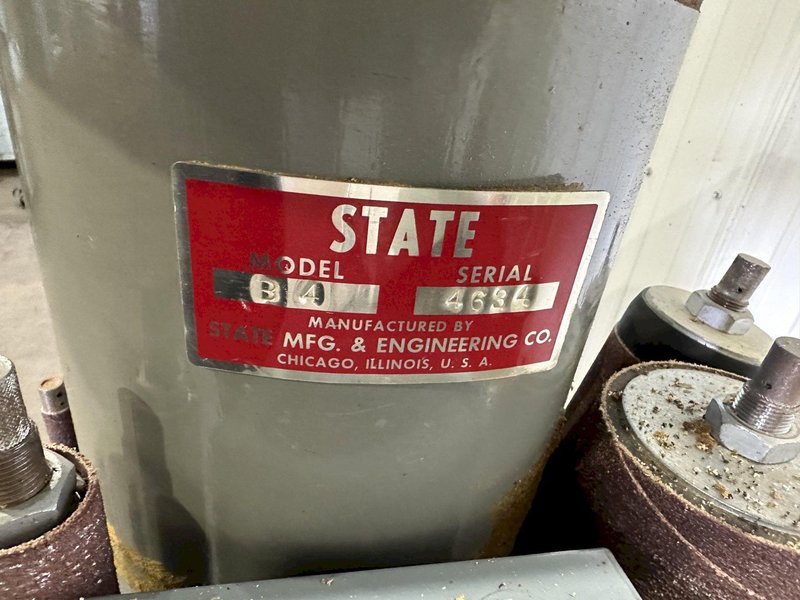 STATE MODEL # B-4 OSCILLARIN SPINDLE SANDER STOCK #77079