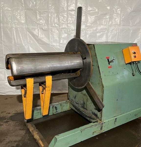 10,000 LBS X 42" NON MOTORIZED AMERICAN STEEL LINE UNCOILER #3347