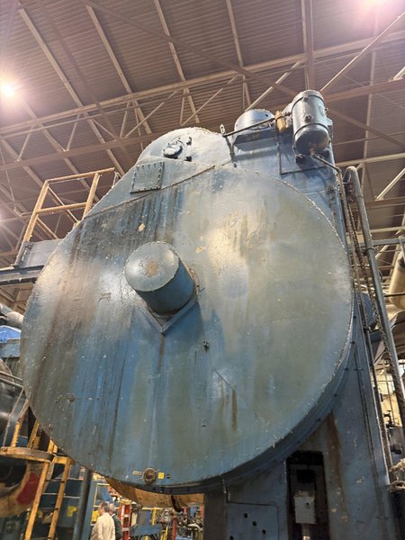 1500 TON BLISS #29 KNUCKLE JOINT PRESS WITH 15" STROKE. STOCK # 0328326