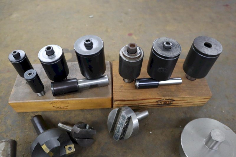 Sierra American Small Slitting Saw Arbor Sets (2), and Assorted Fly Cutters, Straight Shanks- Auction Item