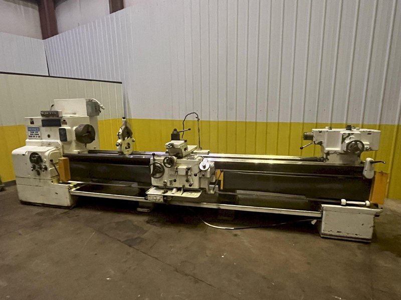 25” X 132” AMERICAN ZIP SHIFT ENGINE LATHE 2" HOLE: STOCK #16791