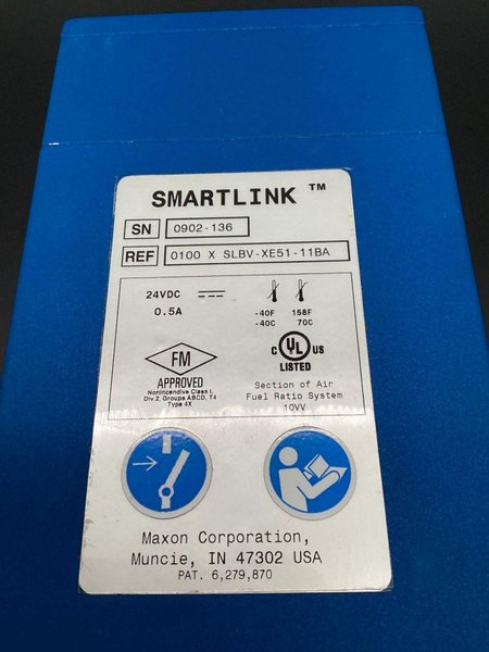 MAXON SLBV-XE51-11BA SMARTLINK VALVE USED