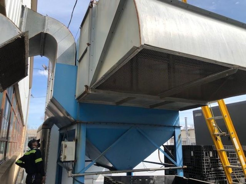 TENKAY DUST COLLECTOR STOCK# 2581