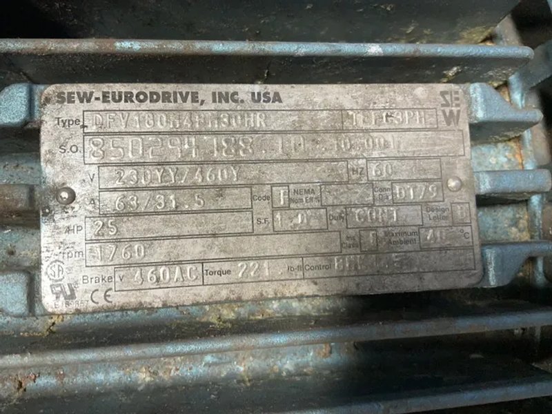 Sew-eurodrive 25 Hp Gear Drive