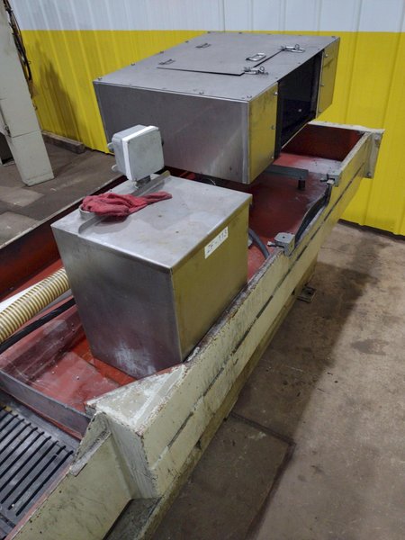 60" X 8 CU FT ALMCO MODEL V8-S TUB TYPE VIBRATORY DEBURRING FINISHING SYSTEM: STOCK #18832