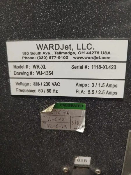2018 WARDJET E-2040 | Waterjet Cutters