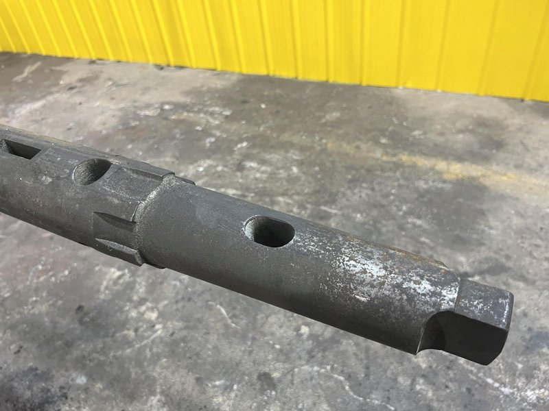 4" DIAMETER X 15' LONG BORING BAR WITH MORSE TAPER: STOCK #20648