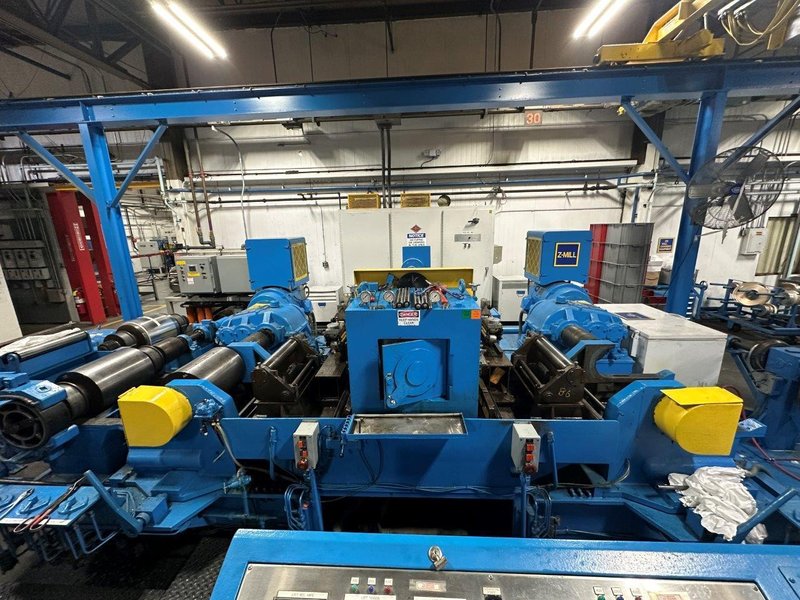 15" ZR16-15 WATERBURY FARREL SENDZIMIR 12 HIGH REVERSING ROLLING MILL Stock # 14279