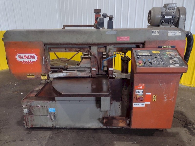 13" x 20" COSEN MODEL #C500MNC FULLY PROGRAMMABLE AUTOMATIC MITER HORIZONTAL BANDSAW: STOCK #18782