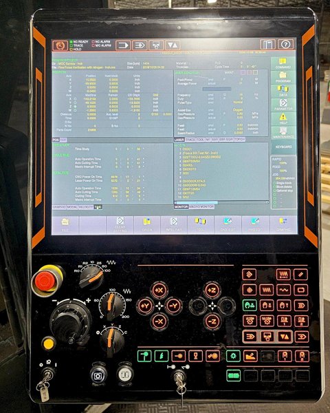Mazak Optiplex 4020 10KW Fiber III