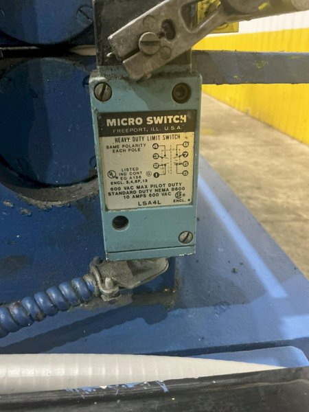 66" X 3" X 11 ROLL FA WOEHR MOTORIZED LEVELER COIL STRIP STRAIGHTENER : YOBRO 26290