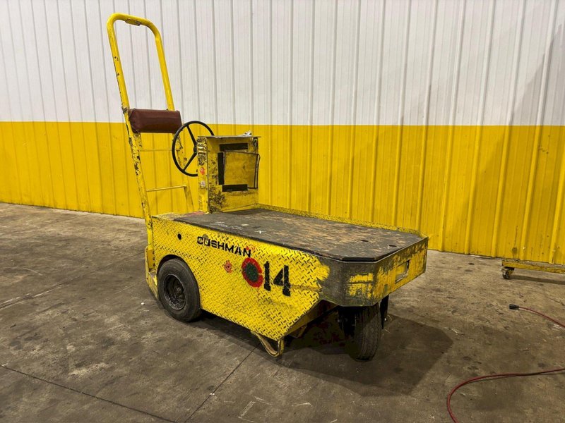 36 VOLT CUSHMAN MODEL #898361 STOCK CHASER/TUGGER CART: YOBRO #24652